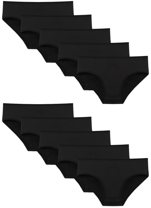 Donella 3132S 10-Pack Women's Briefs — factory-direct from Turkey