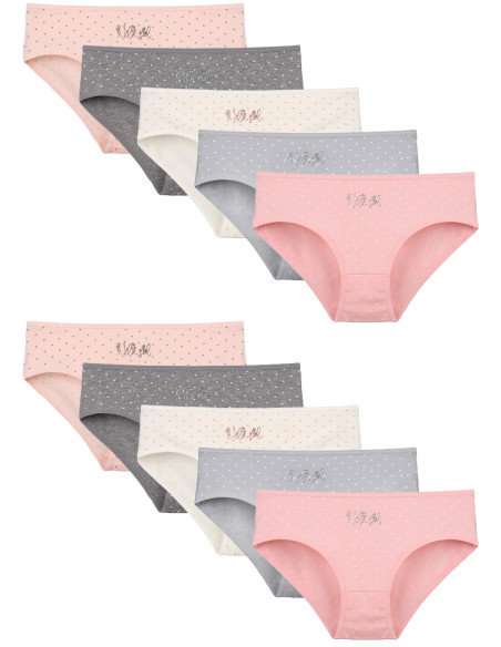 Donella 3181B28 Assorted 10-Pack Women's Briefs — wholesale from Turkey