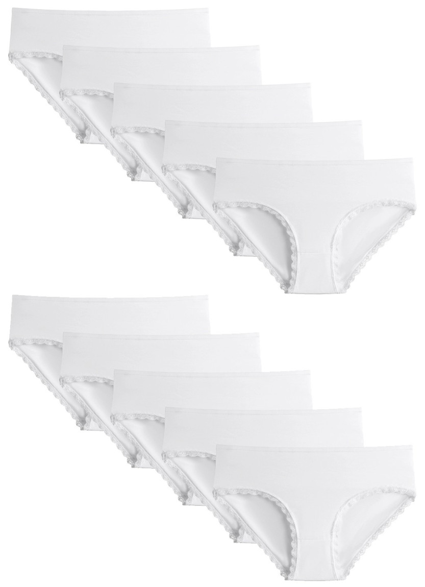 Donella 3195D2 10-Pack Women's Briefs — wholesale for boutiques