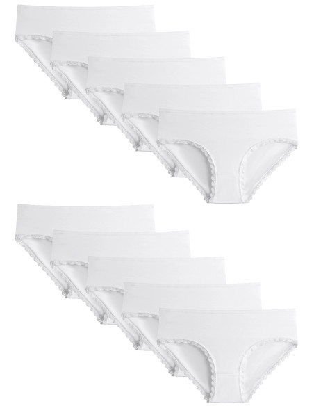 Donella 3195D2 10-Pack Women's Briefs — wholesale for boutiques