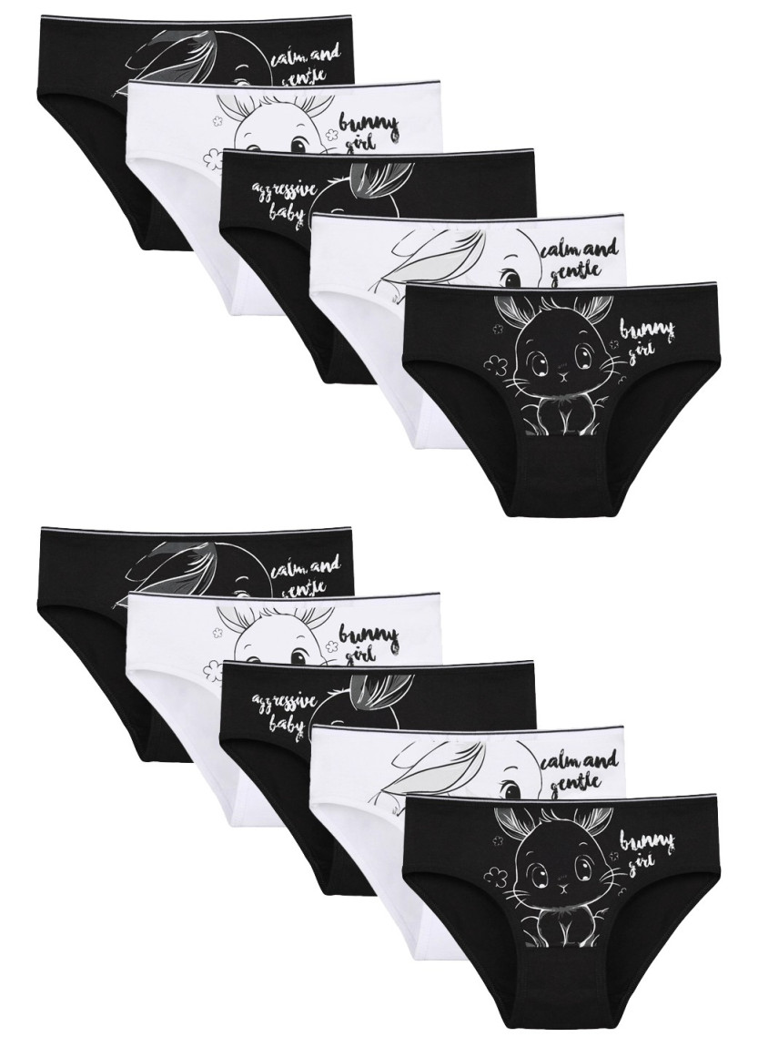 Donella 4171PB112 Assorted 10-Pack Girls' Briefs — direct Turkish factory supply