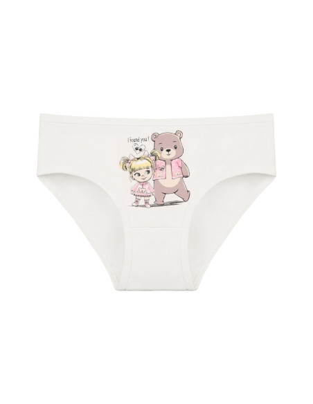 Donella 4171PB85 Assorted 10-Pack Girls' Briefs — direct Turkish factory supply