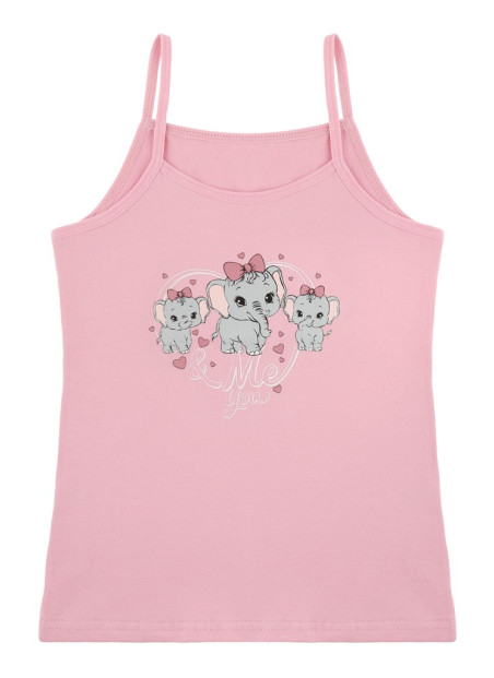 Donella 4371PB105 Assorted 10-Pack Girls' Tank Top — Turkey wholesale collection