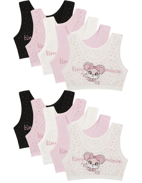 Donella 4581B27 Assorted 10-Pack Bra — Turkish factory wholesale