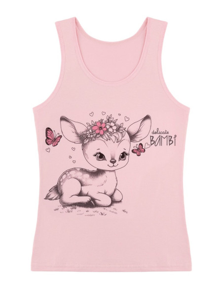 Donella 4971PB119 Assorted 10-Pack Girls' Tank Top — Turkish factory wholesale