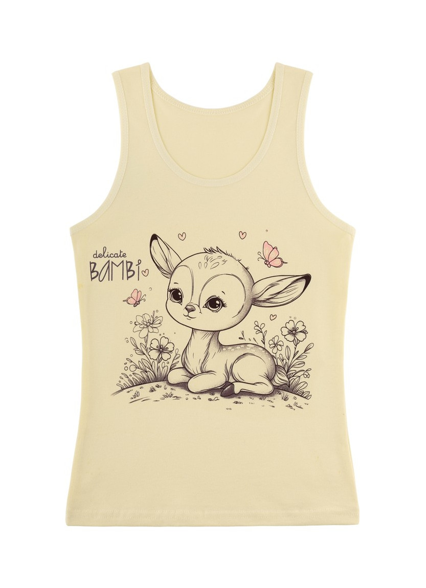 Donella 4971PB119 Assorted 10-Pack Girls' Tank Top — Turkey wholesale collection