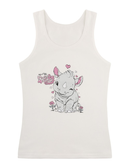 Donella 4971PB124 Assorted 10-Pack Girls' Tank Top — Turkish textile wholesale