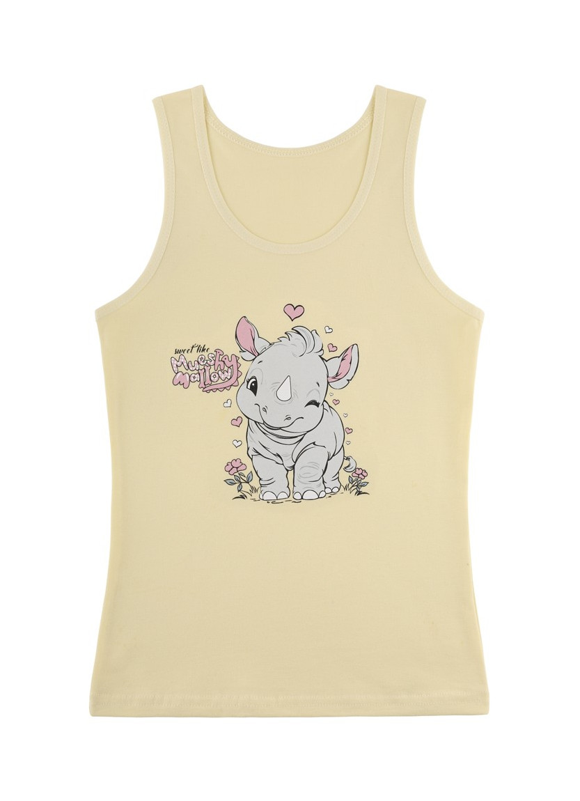 Donella 4971PB124 Assorted 10-Pack Girls' Tank Top — wholesale from Turkey