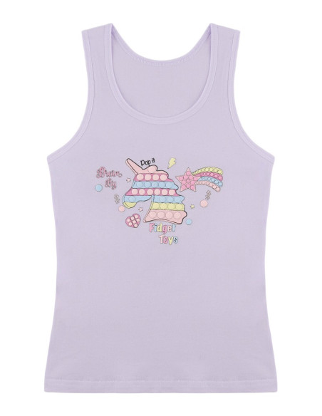 Donella 4971PB79 Assorted 10-Pack Girls' Tank Top — factory-direct from Turkey