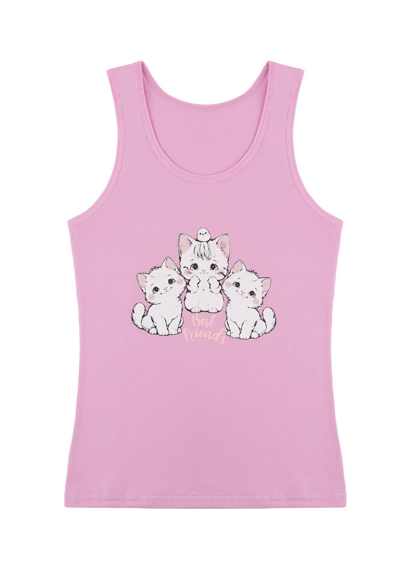Donella 4971PB82 Assorted 10-Pack Girls' Tank Top — Turkish factory wholesale