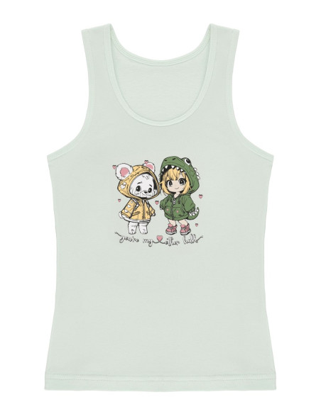 Donella 4971PB89 Assorted 10-Pack Girls' Tank Top — Istanbul wholesale supplier