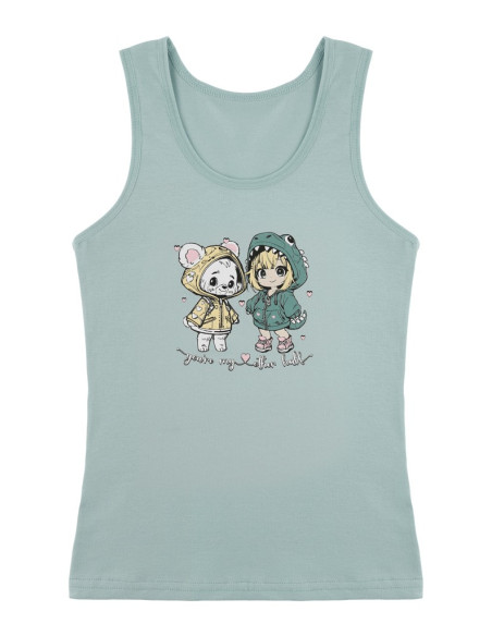 Donella 4971PB89 Assorted 10-Pack Girls' Tank Top — Turkey wholesale collection