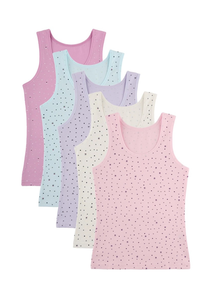 Donella 498126 Assorted 10-Pack Girls' Tank Top — factory-direct from Turkey