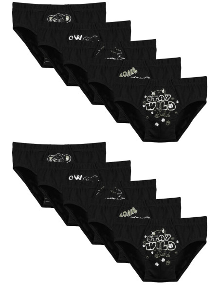 Donella 7671SB2 Assorted 10-Pack Women's Briefs — Turkey wholesale collection