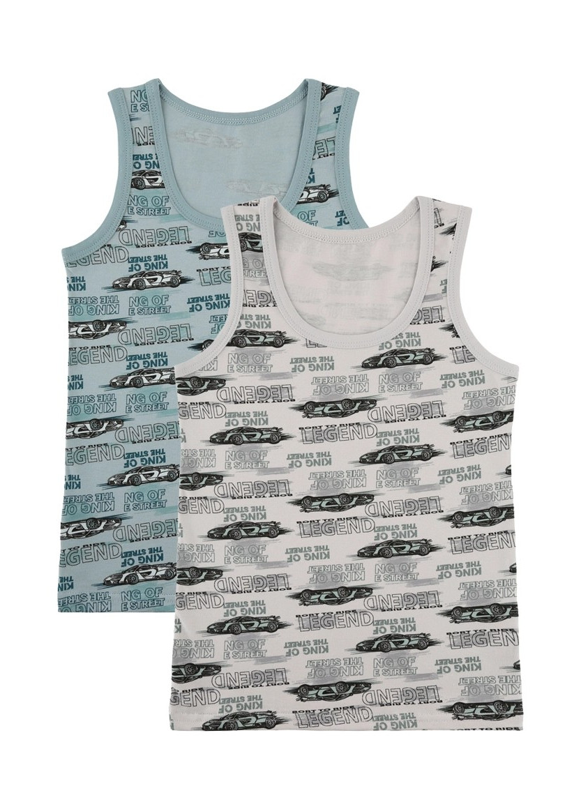 Donella 778107 Assorted 10-Pack Boys' Tank Top — Turkish factory wholesale