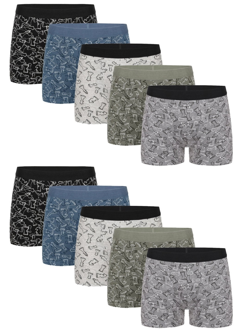 Трусы Боксеры для Мальчиков Boxer (Ассорти) 10 шт/уп Donella 808119 — оптом от турецкой фабрики