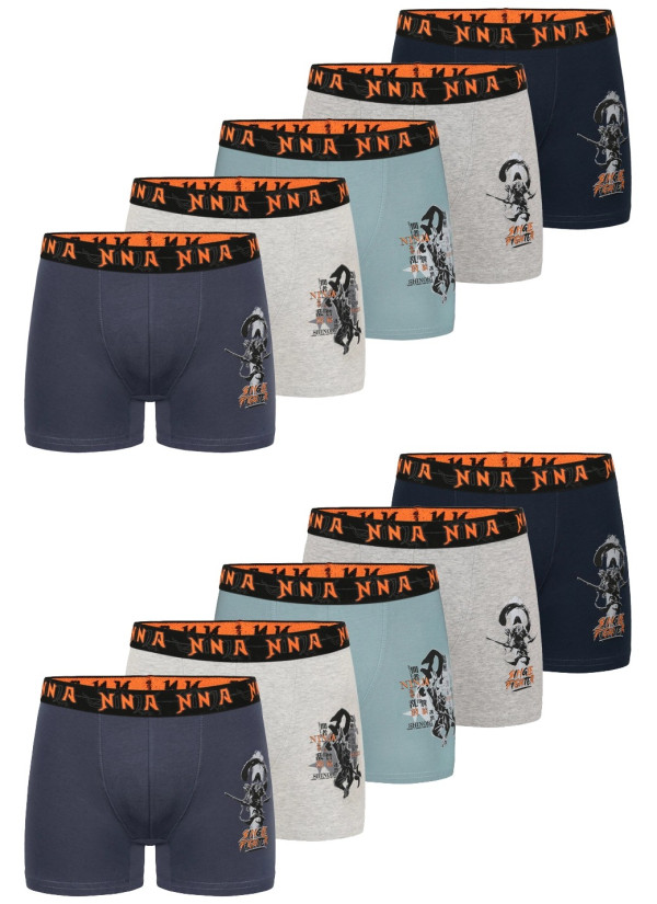 Donella 8371PB23 Assorted 10-Pack Boys' Boxer Briefs — wholesale for boutiques