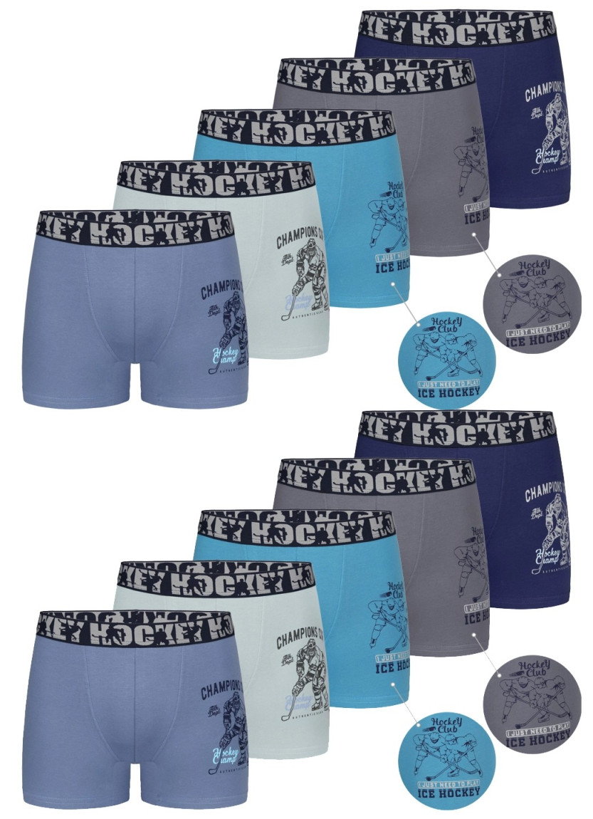Трусы Боксеры для Мальчиков Boxer (Ассорти) 10 шт/уп Donella 8371PB42 — купить оптом из Турции