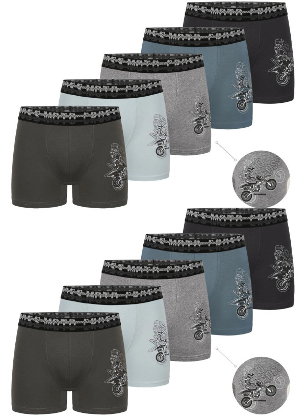 Donella 8371PB43 Оптом Турция Фабрика Трусы Боксеры для Мальчиков Boxer (Ассорти) 10 шт/уп Donella 8371PB43 Купить Оптом с Ту...