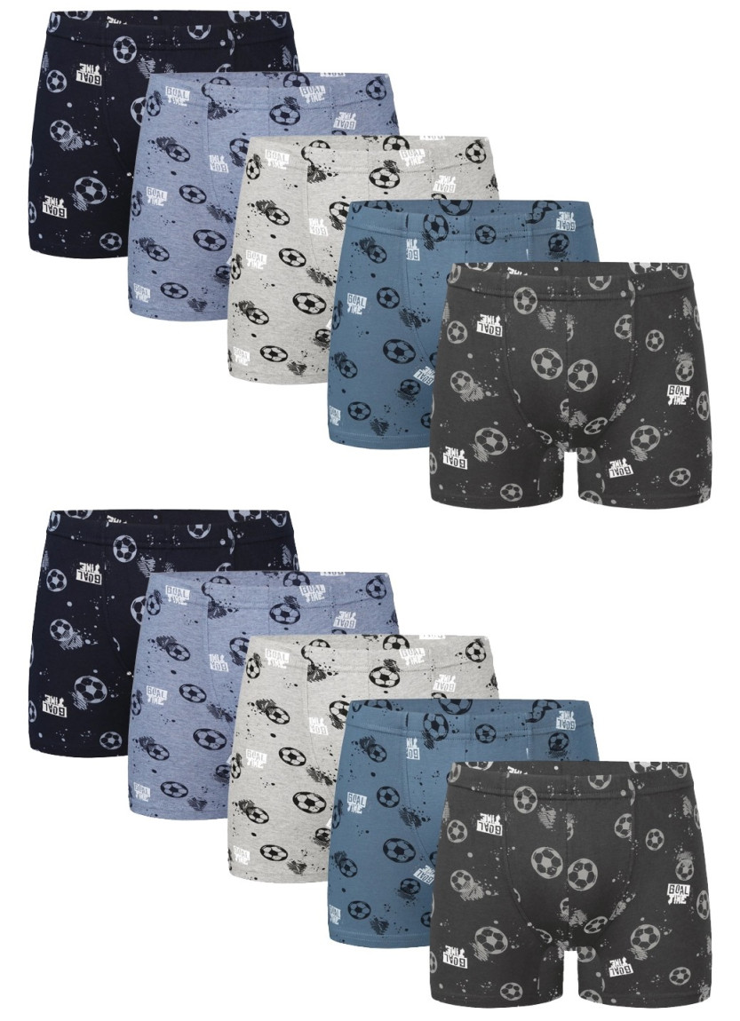 Трусы Боксеры для Мальчиков Boxer (Ассорти) 10 шт/уп Donella 858113 — купить оптом из Турции
