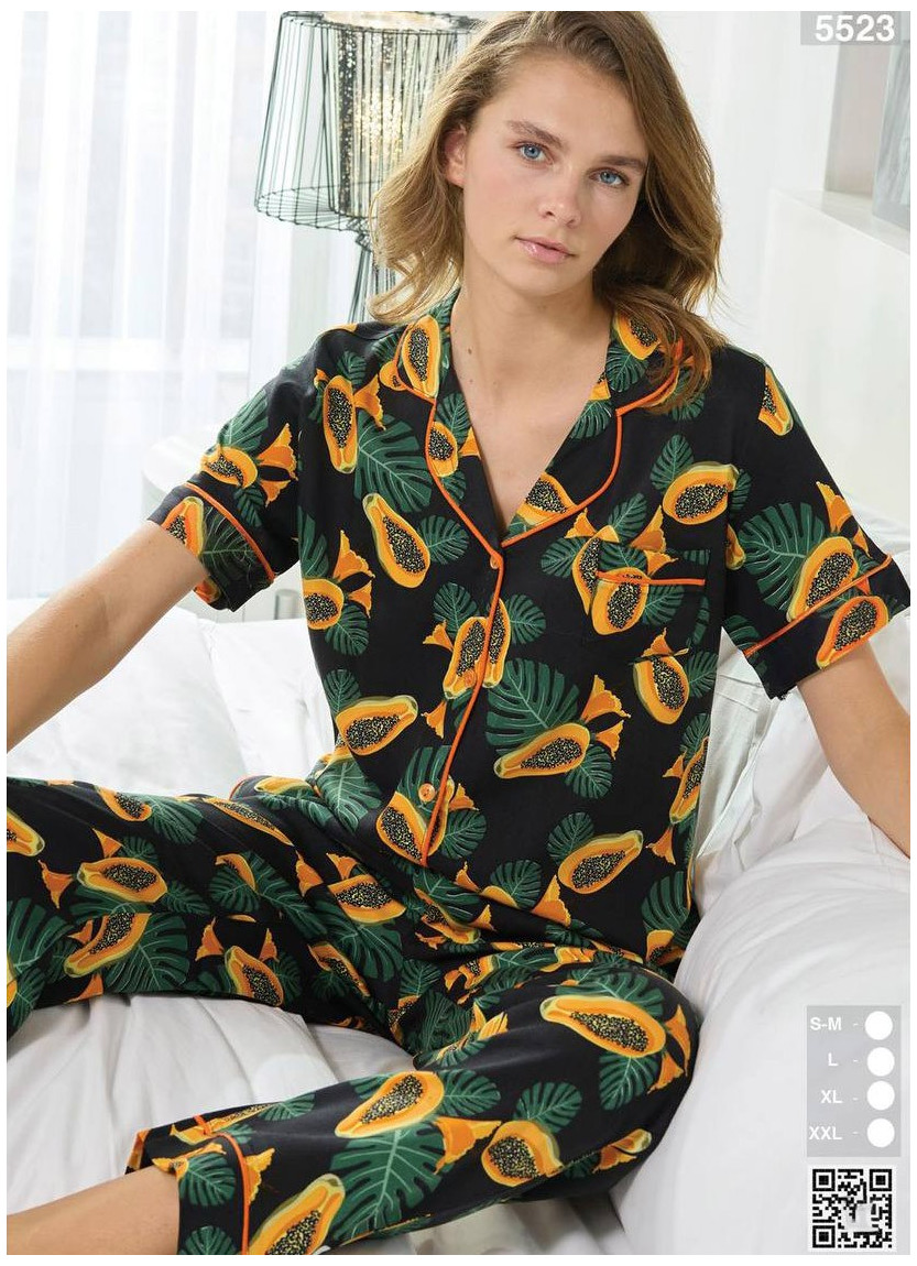 Seamlife 5523 Women's Pajama Set (SM+L+XL+2XL) — direct Turkish factory supply