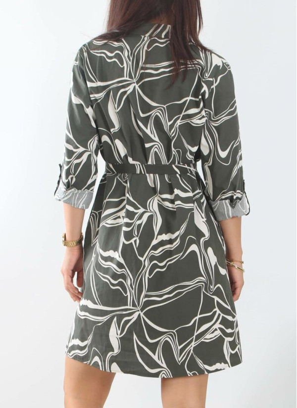 JEN 04411 Haki Cotton Tunic (M+L+XL+2XL+3XL) — Istanbul wholesale supplier 2