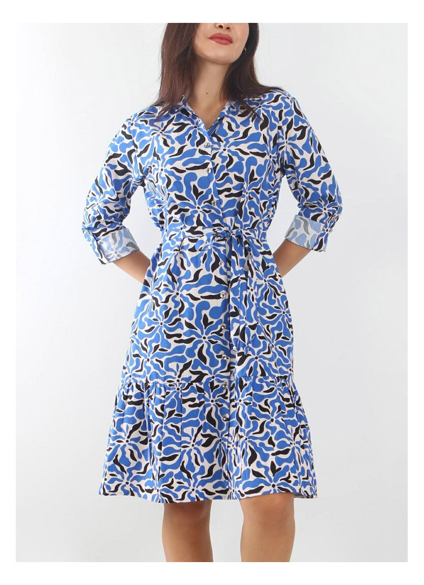 JEN 04402 Mavi Cotton Tunic (M+L+XL+2XL+3XL) — Istanbul wholesale supplier