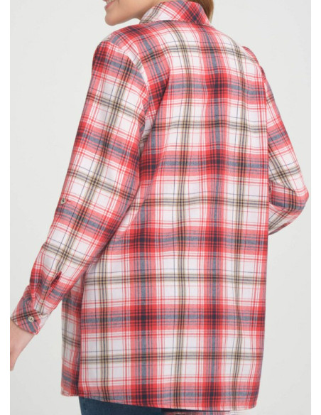 JEN 03485 Kirmizi Shirt (M+L+XL+2XL) — wholesale from Turkey