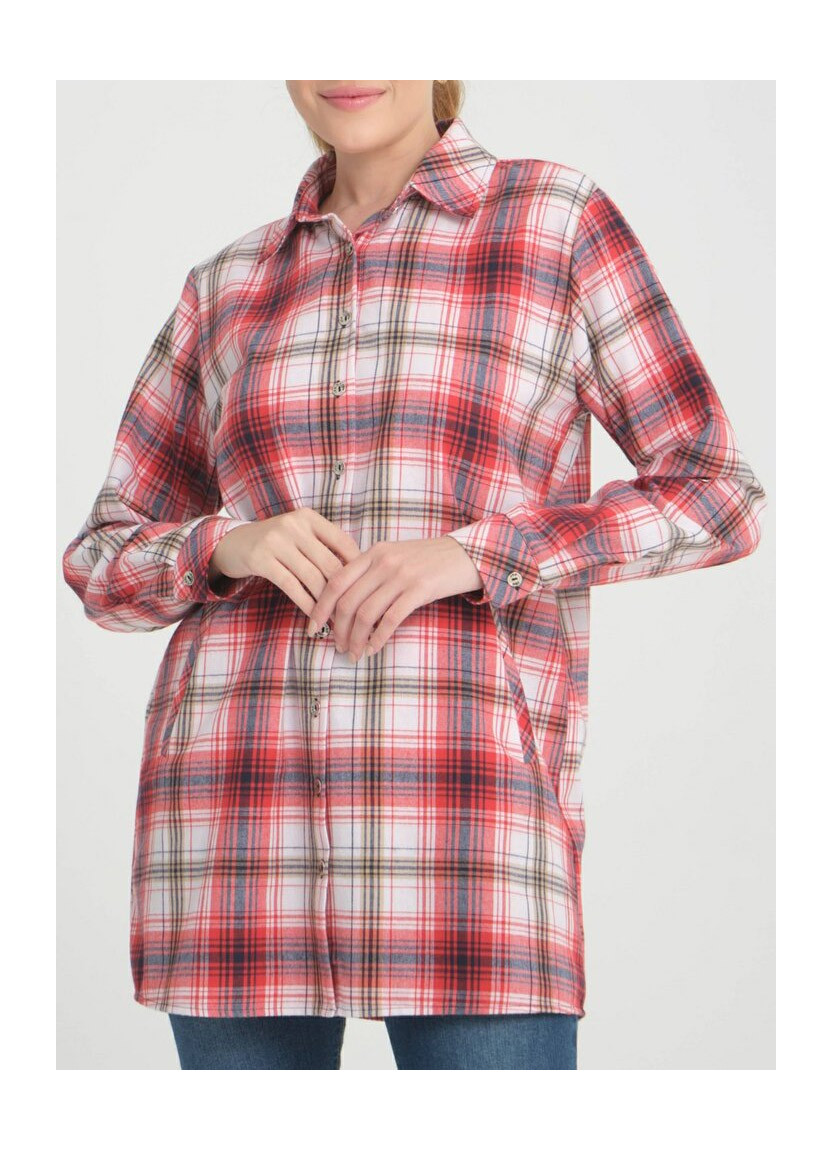 Женская Рубашка (M+L+XL+2XL) JEN JEN 03485 Kirmizi — оптовая поставка из Турции