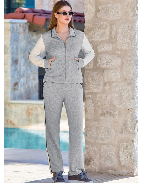 AQUA 25702 Gri Tracksuit — factory-direct from Turkey