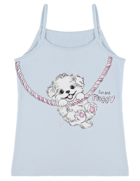 Donella 4371PB127 Assorted 10-Pack Girls' Tank Top — Turkey wholesale collection