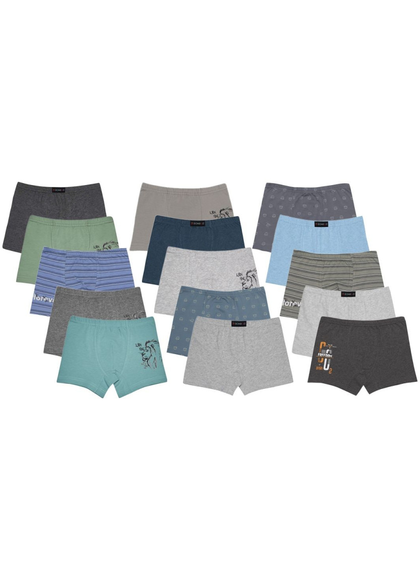Трусы Боксеры для Мальчиков Boxer (Ассорти) 10 шт/уп Donella 85F1 — купить оптом из Турции