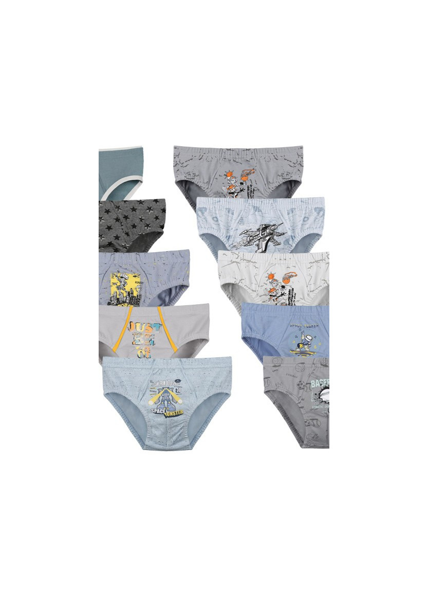 Donella 86F1 Assorted 10-Pack Women's Briefs — Turkish factory wholesale