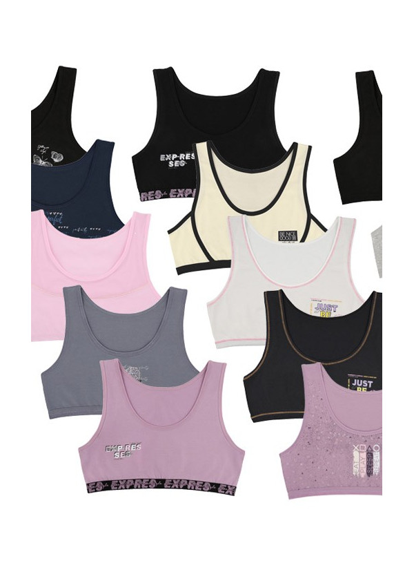 Donella 61F1 Assorted 10-Pack Bra — Turkey wholesale collection