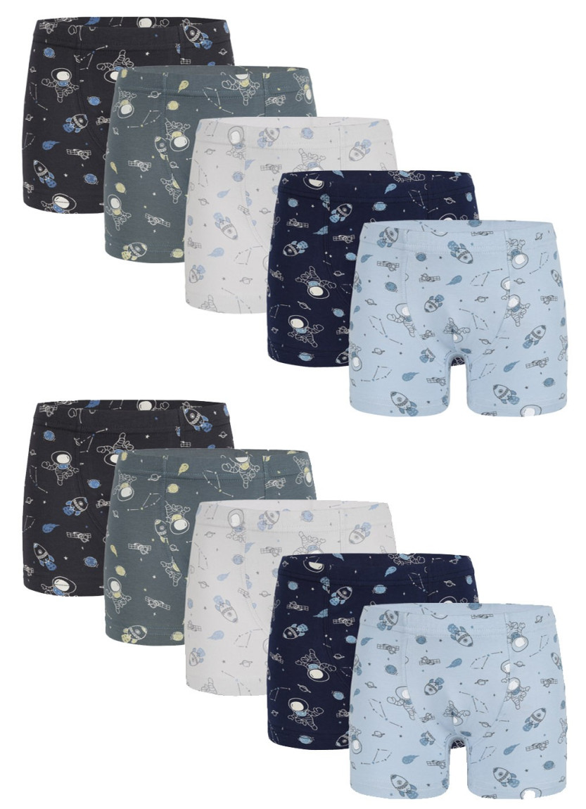 Трусы Боксеры для Мальчиков Boxer (Ассорти) 10 шт/уп Donella 758112 — оптом от турецкой фабрики