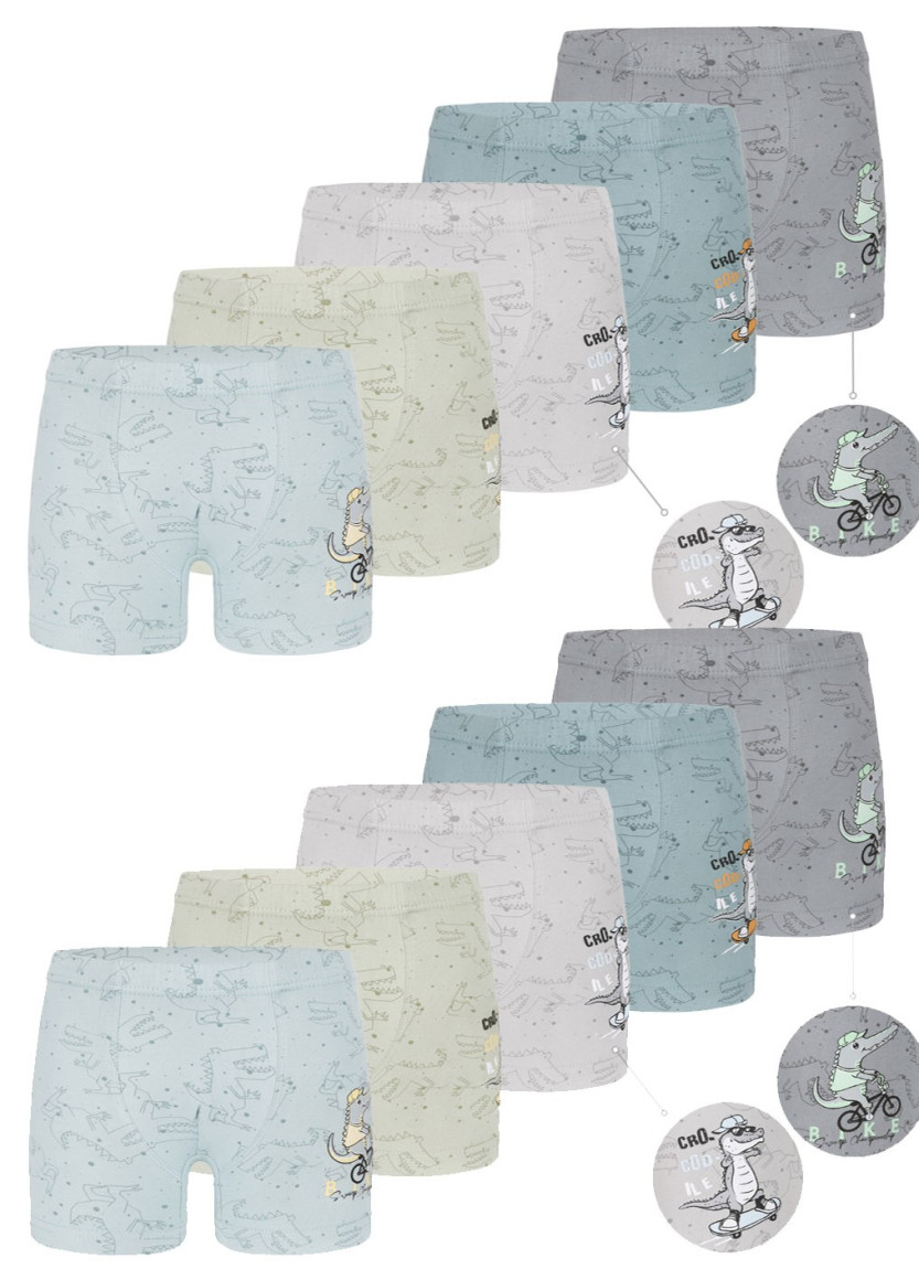 Donella 7581B19 Assorted 10-Pack Boys' Boxer Briefs — wholesale for boutiques