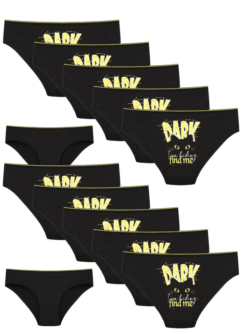 Donella 5171SB5 Assorted 10-Pack Girls' Briefs — Turkey wholesale collection