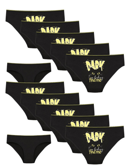 Donella 5171SB5 Assorted 10-Pack Girls' Briefs — Turkey wholesale collection