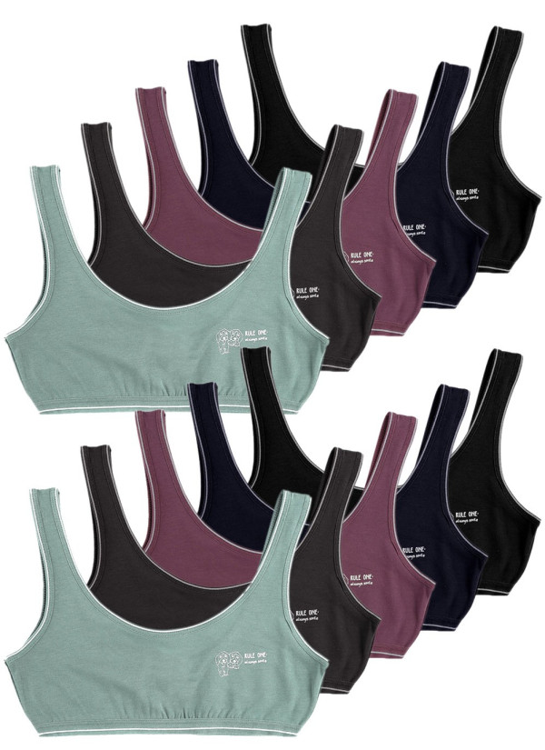 Donella 608011-TM Assorted 10-Pack Bra — wholesale from Turkey