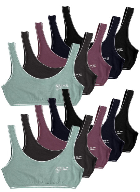 Donella 608011-TM Assorted 10-Pack Bra — wholesale from Turkey