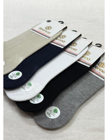 Strenna YAZ BMB 25002 Bamboo Assorted 12-Pair Pack Men's Socks (41-45) — wholesale from Turkey