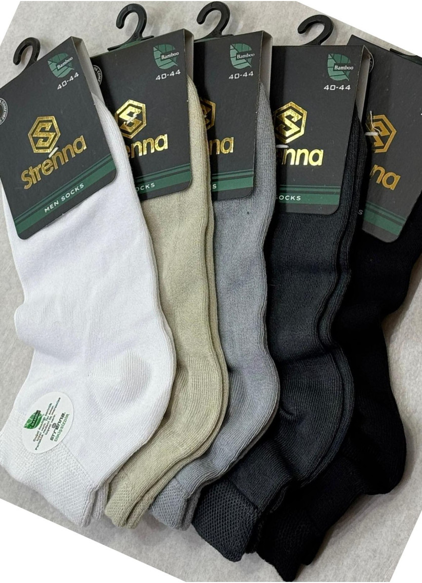 Strenna YAZ BMB 22003 Bamboo Assorted 12-Pair Pack Men's Socks (40-44) — Istanbul wholesale supplier