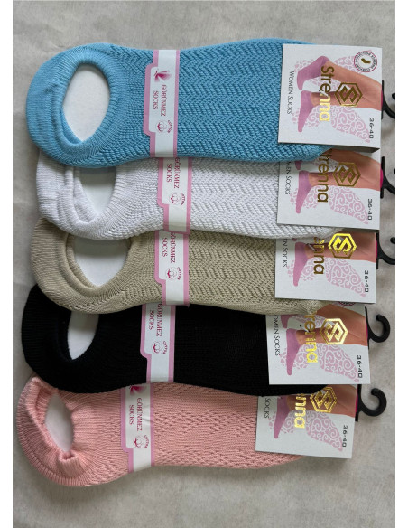 Носки Хлопковые Женские (Ассорти) 12 Пар/Уп. (36-40) Strenna Strenna YAZ COT 22004 — оптом для магазинов и бутиков