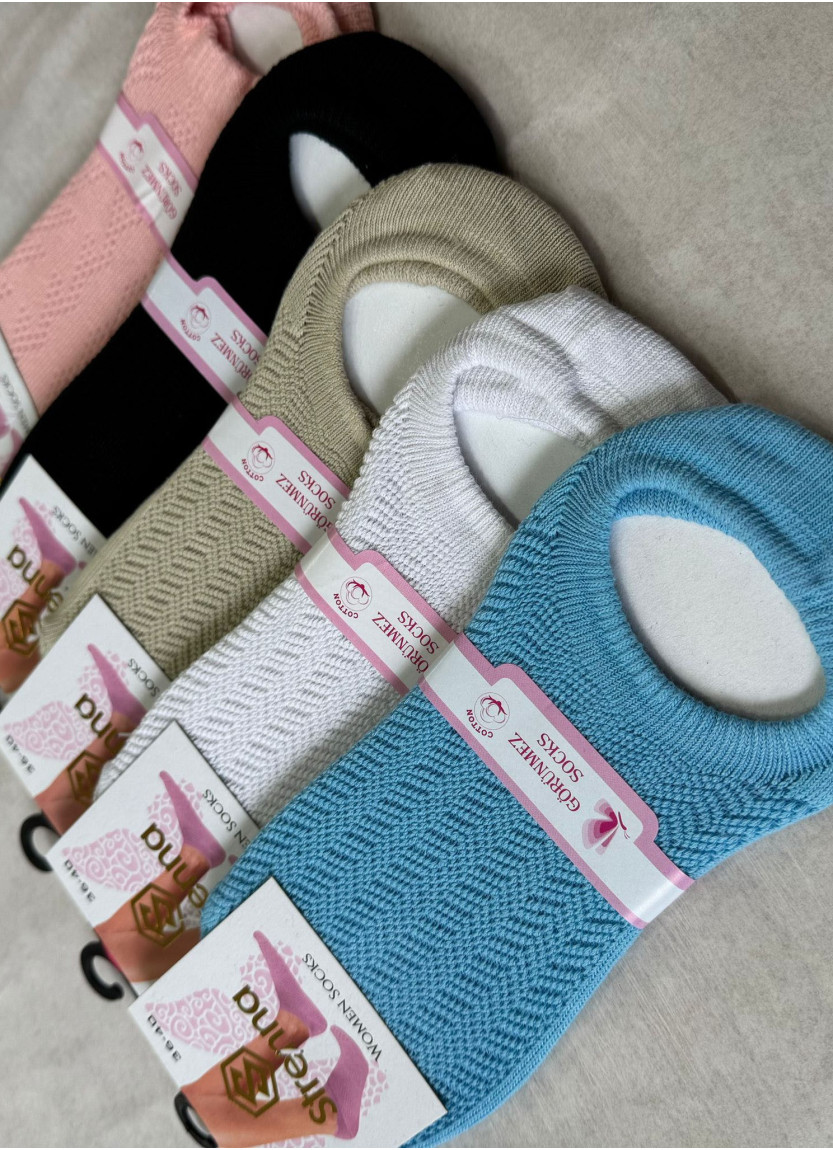 Strenna YAZ COT 22004 Assorted 12-Pair Pack Women's Socks (36-40) — wholesale from Turkey