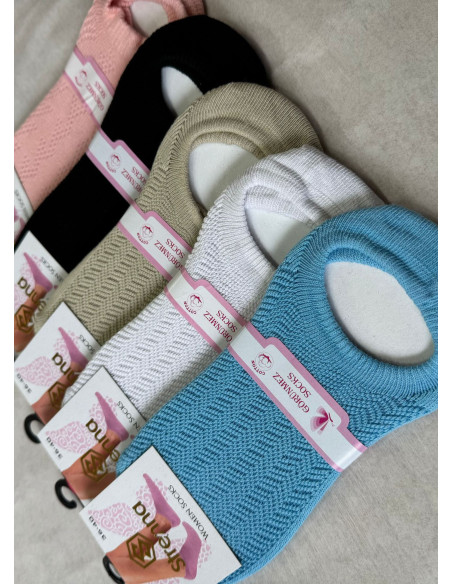 Strenna YAZ COT 22004 Assorted 12-Pair Pack Women's Socks (36-40) — wholesale from Turkey