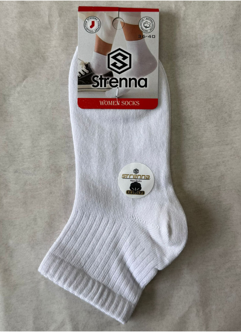 Strenna YAZ COT 18002 Assorted 12-Pair Pack Women's Socks (36-40) — Turkish factory wholesale