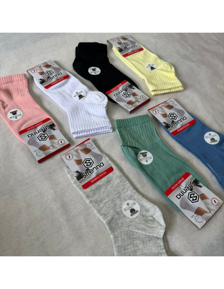 Strenna YAZ COT 18002 Assorted 12-Pair Pack Women's Socks (36-40) — Istanbul wholesale supplier
