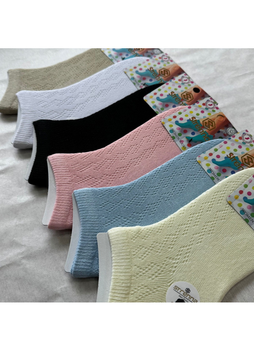 Strenna YAZ COT 18003 Assorted 12-Pair Pack Women's Socks (36-40) — Istanbul wholesale supplier
