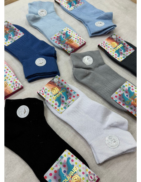 Strenna YAZ COT 18004 Assorted 12-Pair Pack Women's Socks (36-40) — Istanbul wholesale supplier