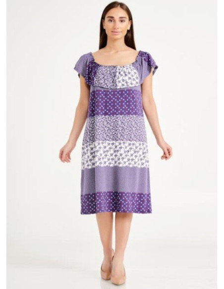 CCNM17053_OJN Modal Dress (M+L+XL+2XL) — wholesale from Turkey